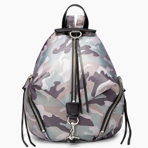 Rebecca Minkoff Julian Camouflage Nylon Backpack